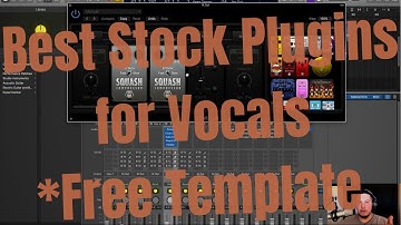 Mixing Hip-Hop Vocals Only Using Stock Logic Pro X Plug-ins *Free Template [Logic Pro X 10.5.1]