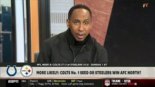 видео: ПЕРВЫЙ ДЕЙСТВИЕ | Стивен А. ПРЕДВАРИТЕЛЬНЫЙ ОБЗОР «Кольтс» против «Стилерз»: «Аарон Роджерс уже н... картинка: ПЕРВЫЙ ДЕЙСТВИЕ | Стивен А. ПРЕДВАРИТЕЛЬНЫЙ ОБЗОР «Кольтс» против «Стилерз»: «Аарон Роджерс уже н...