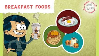 Breakfast Foods - Audiovisual Vocabulary Flashcards