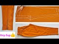 Very Easy Pant Trouser Cutting and stitching Step by Step | Pant Cutting and stitching for Begginers Mp3 Song