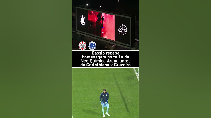 ÍDOLO DA FIEL! CÁSSIO É HOMENAGEADO ANTES DE ENFRENTAR O CORINTHIANS #shorts