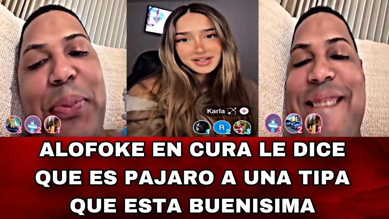 ALOFOKE EN CURA LE DICE QUE ES PAJARO A UNA TIPA QUE ESTA BUENISIMA