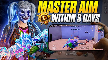 How To Improve Aim in BGMI | Just 3 Days 🥵 Headshot Only Aim & Crosshair Techniques(100% Working)