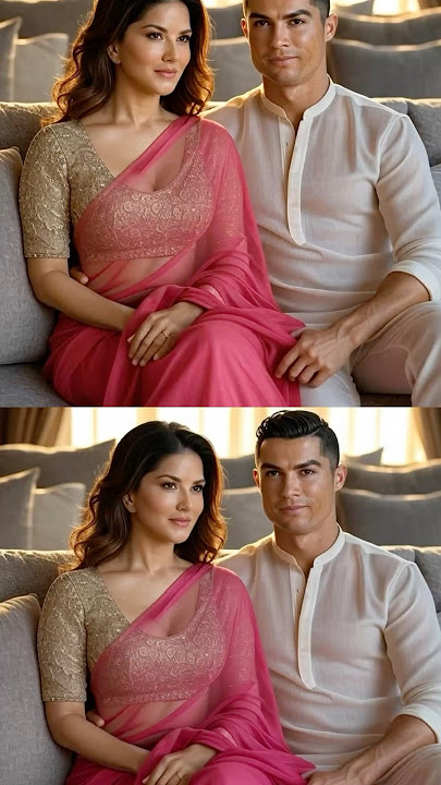 Cristiano Ronaldo and Sunny Leone enjoying..😍#shorts #shortsfeed #trending #viralvideo