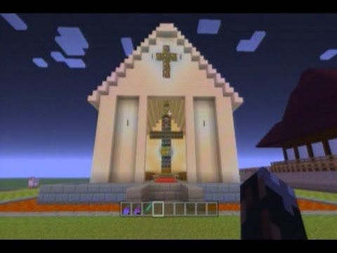 Minecraft 神殿を造ろうとして教会になった件 Youtube