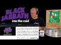 Drum Teacher Reaction: Bill Ward | Black Sabbath - 'Into The Void' | Is this the best one yet!? OMG