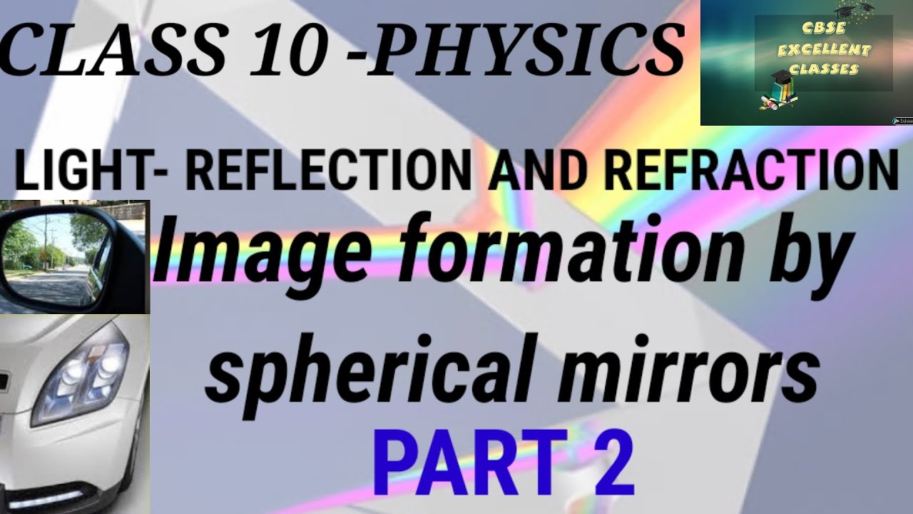 Light | Reflection of light|image formation by spherical mirrors|Part 2 ...