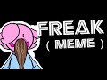  freak meme  piggy george  animated by  caitlyn drawz with gacha  lazy and cringe