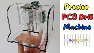 Making of HIGH speed PCB Drilling Machine with transparent Acrylic Sheet