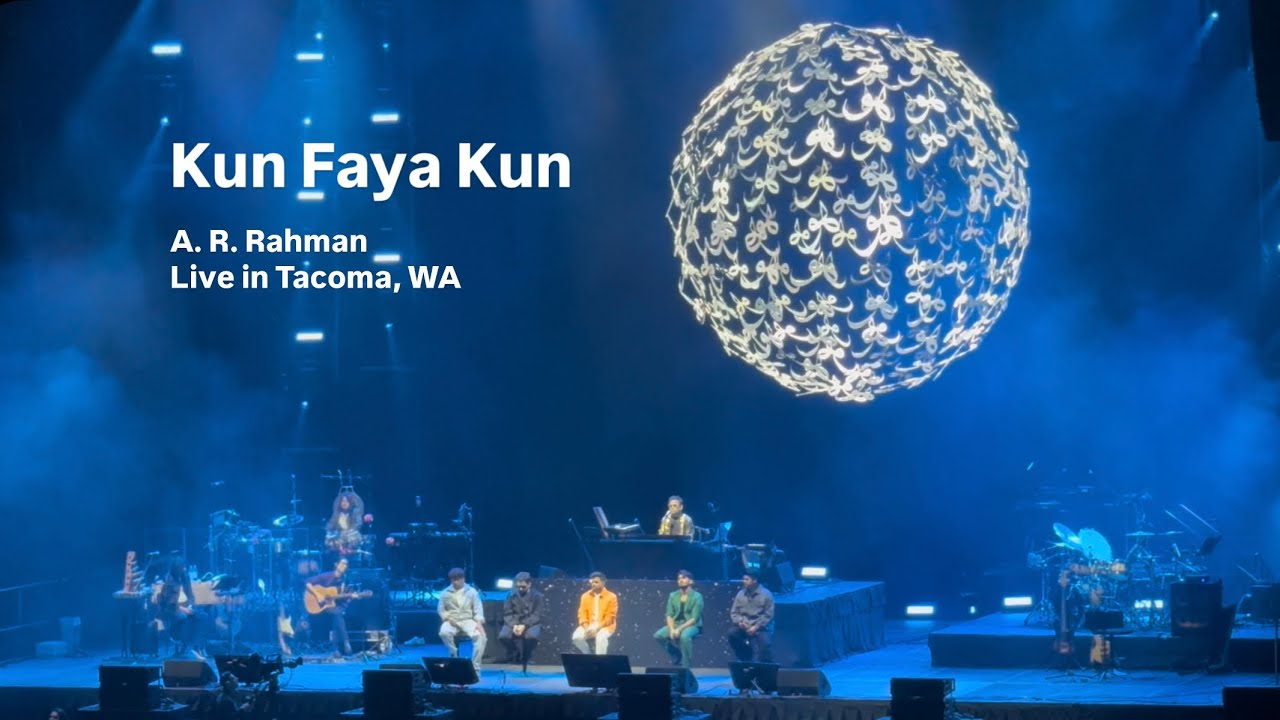 Kun Faya Kun | Rockstar | A. R. Rahman | Live in Tacoma, WA | Full Song