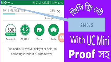 GP Free Internet Unlimited (UC Handler) 100% Guarantee will work 2018