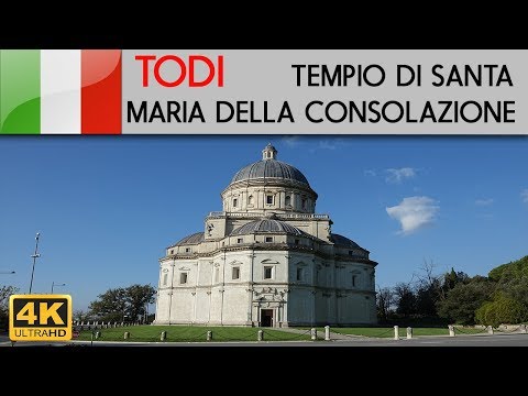 Video: Descrizione e foto della Chiesa di Santa Maria della Consolazione - Italia: Todi