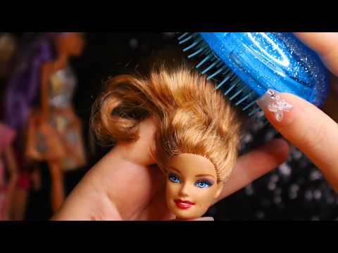 ASMR Dolls Hair Brushing ✨ Thrift Store Finds
