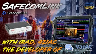 SafecomLink for PACTOR & VARA - Live Stream with Irad 4Z1AC the developer of VarAC (VARA Chat)