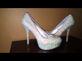 Custom designed Crystal AB heels/shoes!!!
