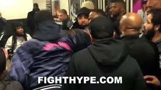 (WHOA!) CHAOS ERUPTS AS CHARLO AND JACOBS CAMP MEMBERS SCUFFLE AFTER CONFRONTATION