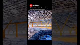 China Is Building Massive Solar Farms on the Ocean 😳⚡ #shorts