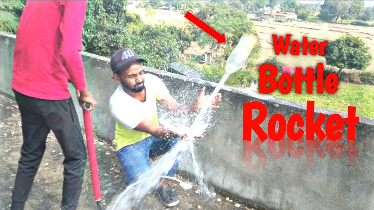 Rocket  🚀// Water Bottle Rocket at Home🚀 //   2 Liter water bottle rocket 🧨