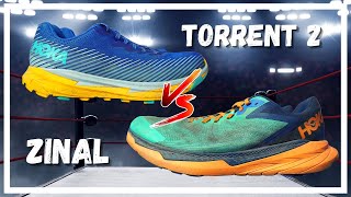 Hoka Zinal vs Hoka Torrent 2 // Trail Running Shoe Battle // Which is better?