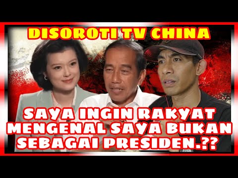 Presenter cantik dari TV China sampai Kaget ada Presiden Sesederhana ini‼️yakni Jokowi 🇲🇾 REACTION