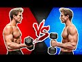 Dumbbell Bicep Curl VS.  Hammer Curl (WHICH BUILDS BIGGER BICEPS?)