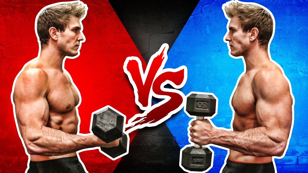 Dumbbell Bicep Curl VS. Hammer Curl (WHICH BUILDS BIGGER BICEPS?)