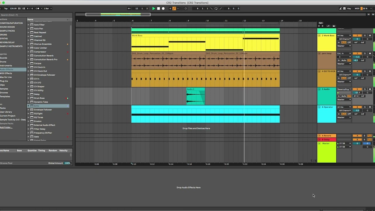 Transitions for Deep House in ABLETON (Prod-Cast Video Tutorial)