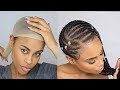 LEMONADE BRAIDS TUTORIAL | Natural Hair Wig Transformation ft Choc hair