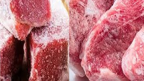 CÁCH RÃ ĐÔNG THỊT NHANH AN TOÀN