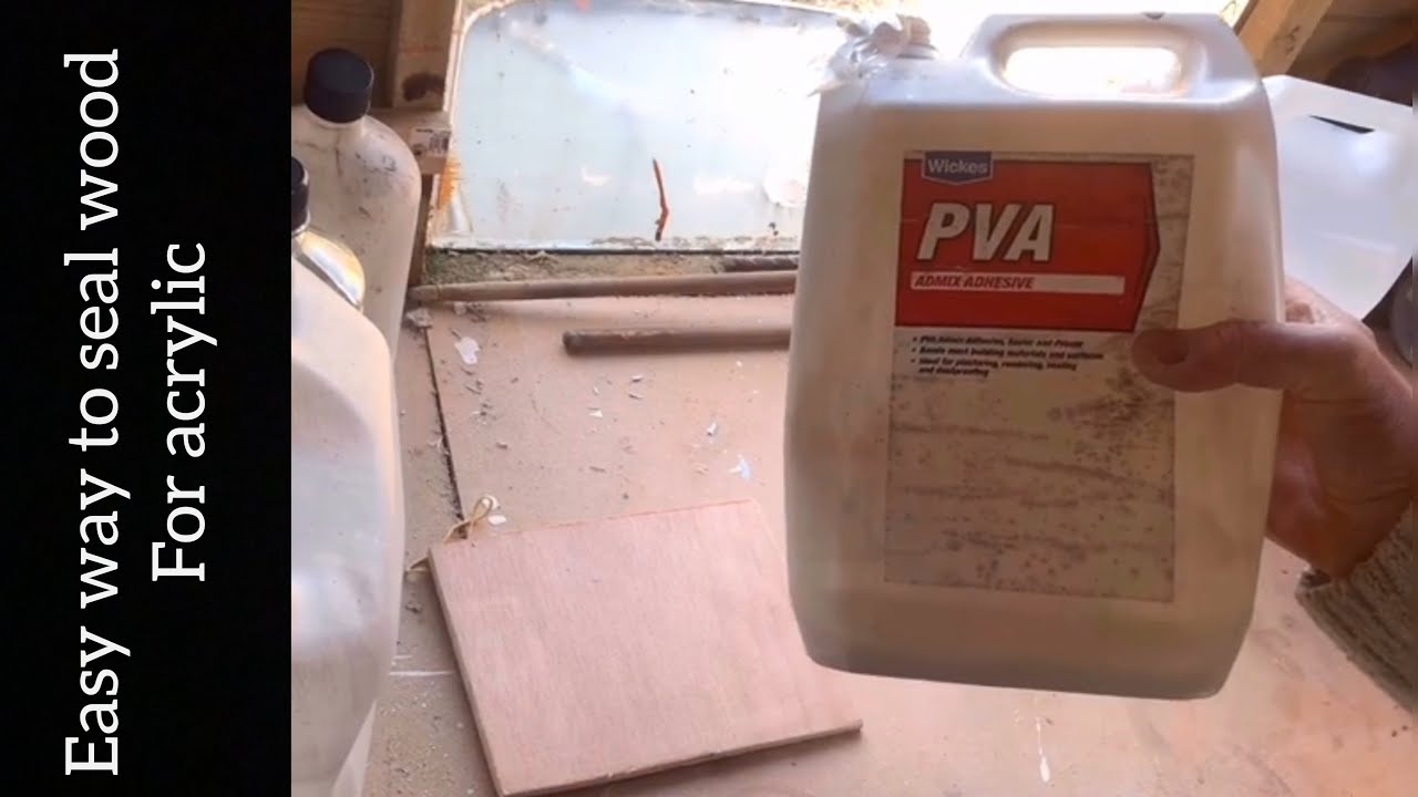 How To Seal Wood For Acrylic Painting YouTube