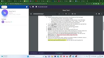 Tooltip using React  Coding Ninjas Skills Test 1
