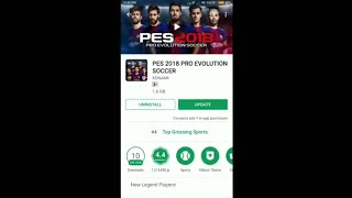 PES 2018 MOBILE APRIL UPDATE IS HERE ! screenshot 4