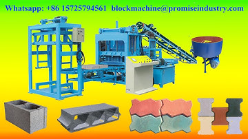 QT4-18 automatic hydraulic block making machine for block, paver