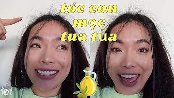 Ủ TÓC VỚI DẦU/Giảm Rụng, Mọc Tóc, Đen Bóng và Tiết Kiệm/HappiPham