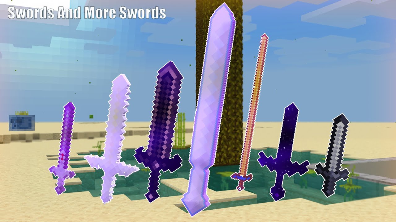 Swords and more Swords - Add-On (Outdated video) / Minecraft