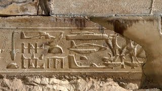 The Mystery of the Flying Machines at Seti I Temple  Abydos  Egypt