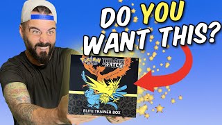 YOU SHOULD CLICK THIS VIDEO - Opening a Pokemon Hidden Fates Elite Trainer Box (ETB)