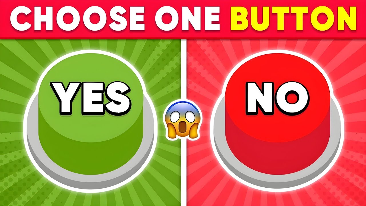 Choose One Button! ✅ YES or ❌ NO | The Hardest Choice Quiz 😱