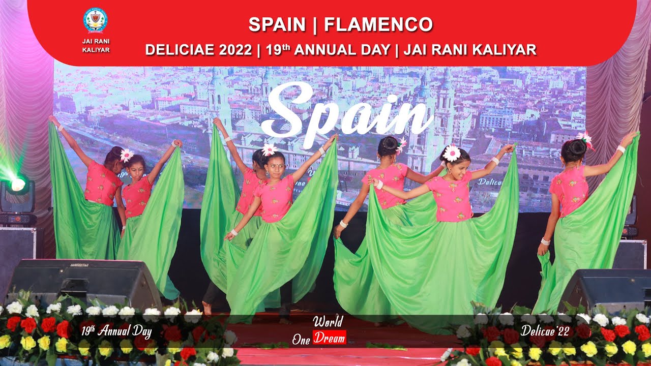 SPAIN | FLAMENCO | DELICIAE 2022 | 19th ANNUAL DAY | JAI RANI KALIYAR