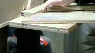 Michael Crow show you how to make a furniture leg that shows the same grain pattern on all four sides - in this case quartersawn 