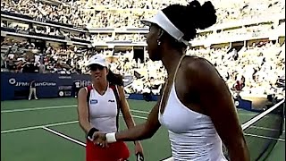 Venus Williams vs Jennifer Capriati 2001 US Open SF Highlights
