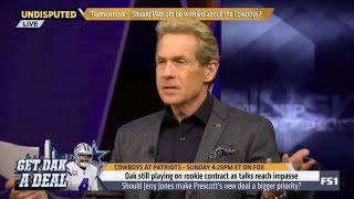 UNDISPUTED | Skip makes a bold prediction for Patriots vs Cowboys on Sunday?