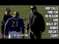 Umpire calls time for no reason and negates walk-off homer, a breakdown