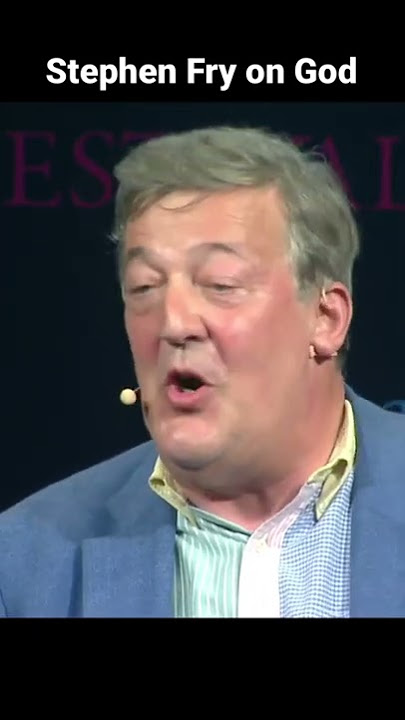 What if Stephen Fry met God? #shorts #religion