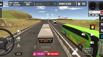 IBDB Bus simulator | IBDB Bus lintas Sumatera Gameplay walkthrough Android, iOS #bussimulator3d