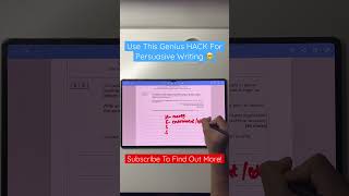 Genius HACK For Persuasive Writing GCSE English #education #gcse #gcserevision #gcseenglish #gcses