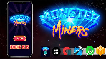 Monster Miners Android iOS Buildbox Game Template with AdMob Interstitial Ads | Codecanyon Scripts