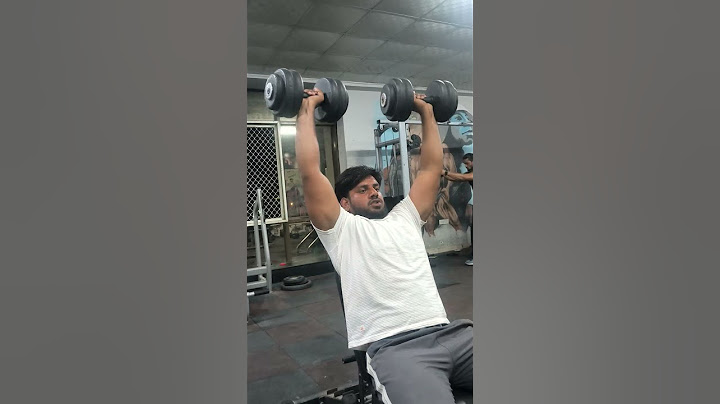 Shoulder 💪30kg+30kg😈
