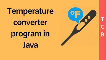 Java-programma voor temperatuurconversie