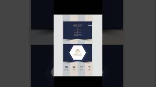 Business Card Design Template #shorts #ytshorts